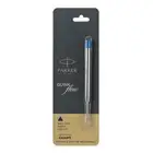 10x Parker Quink Flow Ball Pen Refill Blue Ink Color Medium Tip