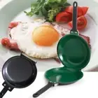 Flip Frying Pan Pancake Maker Non-stick Muffin Pan Omelet Pan Cookware
