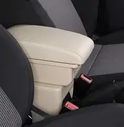 Compatible with Suzuki for Jimny JB23 JB43 1999-2018 2012 2013 2014 2015 2016 2017 Armrest Box Interior Parts Retrofit Parts Car Armrest USB Car Armrest Box(C Brown)