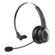 Bluetooth Headset, Wireless Headset with Microphone & Mute Button, 60Hrs Talk...