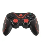Bluetooth Wireless Joystick Game Controller For PS3 Black+Red