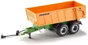siku 6780, Tandem Axle Trailer, 1:32, Remote Control, for Siku Control Vehicles with Towing Hitch, Metal/Plastic, Orange