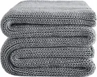 Knitted Weighted Blanket - 60"X80" 15Lbs Cooling Chunky Knit Heavy Blanket for A