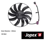 AUDI ,A3/S3 2003-2013 (1400cc-3200cc,DIESEL), Radiator Fan NEW
