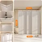 Adjustable Room Divider Privacy Room Screen Partition Salon Spa Divider Screen