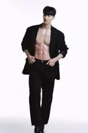 [L260] Male Model Showing Off Body Fine Art Hunky Physique MATTE OR GLOSS OPTION