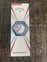 One Sleeve (3 Balls) Callaway Supersoft MAX Golf Balls