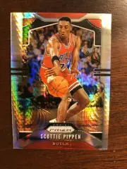 2019-20 Panini Prizm Prizms Hyper #10 Scottie Pippen
