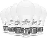 LUTW LED Light Bulbs, E27 Edison Screw Bulbs 60W Equivalent, Cool White 6500K ES Screw in Light Bulb, 9W 900lm Super Bright Energy Saving Lightbulbs for Lamp, Non-Dimmable Pack of 6