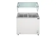 Polar G Series Display Chest Freezer 200Ltr with Glass Surround - FL991-A