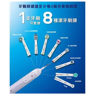 德國百靈 動感潔柔電動牙刷【全球牙醫第一推薦】Oralb 歐樂b 電動牙刷 感應式充電 D12013A D12.N