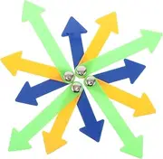 4Pcs Plastic Clock Hands for DIY Projects Clock Pointer Replacement Parts for Teaching Management and Enhancing Skills School Activities and Learning Environments