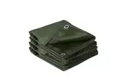 Manan Canvas Camping Shelter Waterproof 4mx3m Green