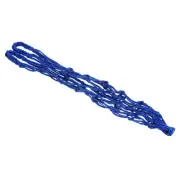 Sturdy Basketball Mesh Net Bag Carry Bag Ball Carrier, Blue