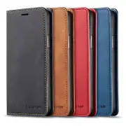 IPhone 13 Mini Pro ProMax Luxury Leather Wallet Magnetic Flip Mobile Cover Case