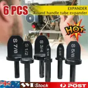 6* Air Conditioner Copper Tube Expander Swaging Tube Flaring Tools Drill Bit Set