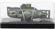 TOYANDONA 3.7V RC Submarine Model Diving Boat Remote Control Rechargeable Electric Ship (Green)