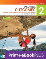 Jacaranda Outcomes 2 Personal Development, Health and Physical Education HSC course, 6e eBookPLUS & Print + studyON HSC PDHPE 2e (Book Code)