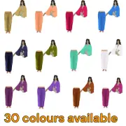 Chiffon Harem Pant + Chiffon Ruffle Top Set Belly Dance Top for Women /GirlsC29