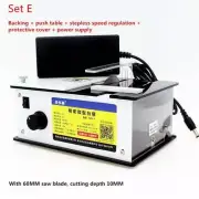 Mini precision table saw Handmade Woodworking Bench DIY Bench cutter 8000RPM