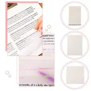 Transparent Sticky Notes - Clear Sticky Notes Waterproof Small Self-Stick Post