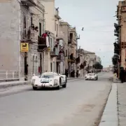 Claude Bourillot Umberto Maglioli Porsche 906 5th position 1966 Old Photo