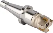 CNC Milling Holder, CNC Mill Cutter, Impact Milling Fast for Tool Holding (NT40-FMB22+50 cutter plate+1604APMT cutter 4)