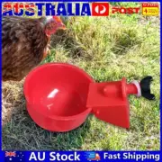 6Pcs Durable Chicken Feeder Automatic Farm Animal Drinking Water Feeder for Coop