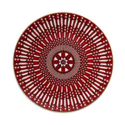 Baccarat Arcadia Red Charger Plate