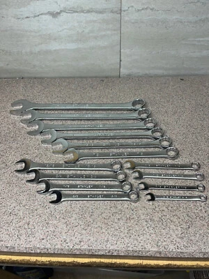 NEW Stanley 14 Piece SAE Combinaion Wrench Set 3/8" to 1-1/4"
