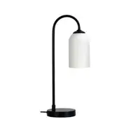 Oriel Arlington Opal Glass Table Lamp