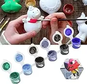 Temperature Activated Thermochromic Pigment Powder Which Works Amazingly with Craft Projects and Making Color Changing,31° Thermochromic Temperature Color Changing Powder