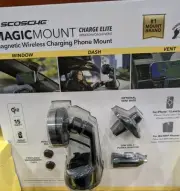 Scosche MagicMount Charge Elite: Window/Dash/Vent Wireless Charging Phone Mount