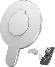 Magnetic Quick-Release Mount Adapter for DJI Osmo Mobile 7P/7, Compatible with DJI OM 6 5 4 SE, Mounting for Quick Shooting Magnetic Accessories, Silver