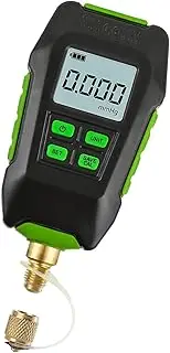 Digital Vacuum Gauge, Professional Accuracy, Large Screen Display, IP54 Rating, 7/16 Inch 20UNF Interface for Atmospheric Environment