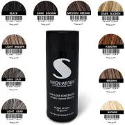 DARK BLONDE Hair Building Fibers CONTAINER 25gr Best Hair loss Concealer