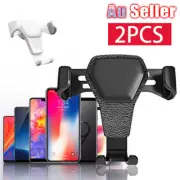 Universal Gravity Car Holder Mount Airs Vent Stand Cradle For Mobile Cell Phone