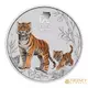 【TRUNEY貴金屬】2022澳洲虎年全彩紀念性銀幣1/2盎司/英國女王紀念幣 / 約 4.147台錢
