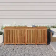 Garden Storage Box Solid Wood Acacia Outdoor Tool Chest Blanket Box vidaXL