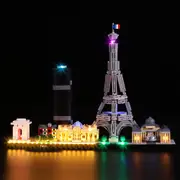 Brick Shine - Light Kit for LEGO® Architecture Paris 21044