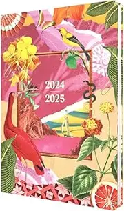 Financial Year - Maxamilism - A5 Week-to-View 2024-2025 Mid/Academic Diary/Planner
