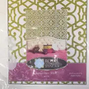 Royal Design Studio Stencils ~ CHEZ SHIEK Large 20.5x23.5" Single Overlay #3071L