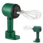 Portable Mini Wireless Electric Egg Beater Handheld USB Rechargeable Mixer