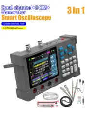 3 IN 1 Dual Channel Oscillometer Signal Generator Bandwidth 250MSa/s Multimeter