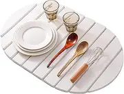 Dish Drying Drainer | Foldable Counter Dish Drying Pad - Multi-Functional Kitchen Tableware Dryer Pad for Plates Cups Pots Kitchenware