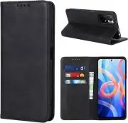 Redmi Note 11 6.43" Cowhide Pattern PU Leather Flip Magnetic Kickstand Case