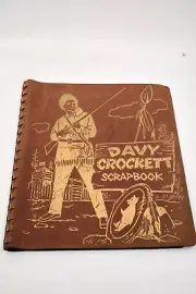 Davy Crockett Scrap Book 1950s Unused Excellent Condition