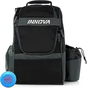 Innova Discs Innova Adventure Pack Golf Backpack 2023 – Holds 25 Discs – Includes Innova Mini, Disc Golf Bag