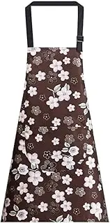 [MYSMFY] Women Kitchen Apron Waterproof Apron For Women'S Household Kitchen, Waist, Oil Proof Restaurant, Wear-Resistant Adult, Colorful