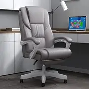 Gaming Chair Ergonomic Racing Style Recliner with Lumbar Support Office Swivel Chair for Computer PU Leather with Retractable Footrest